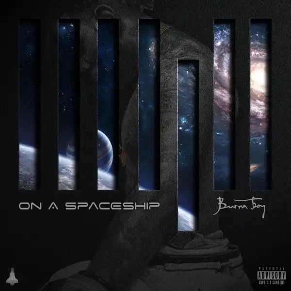 Burna Boy Unveils Sophomore Album Art “On A Spaceship”
